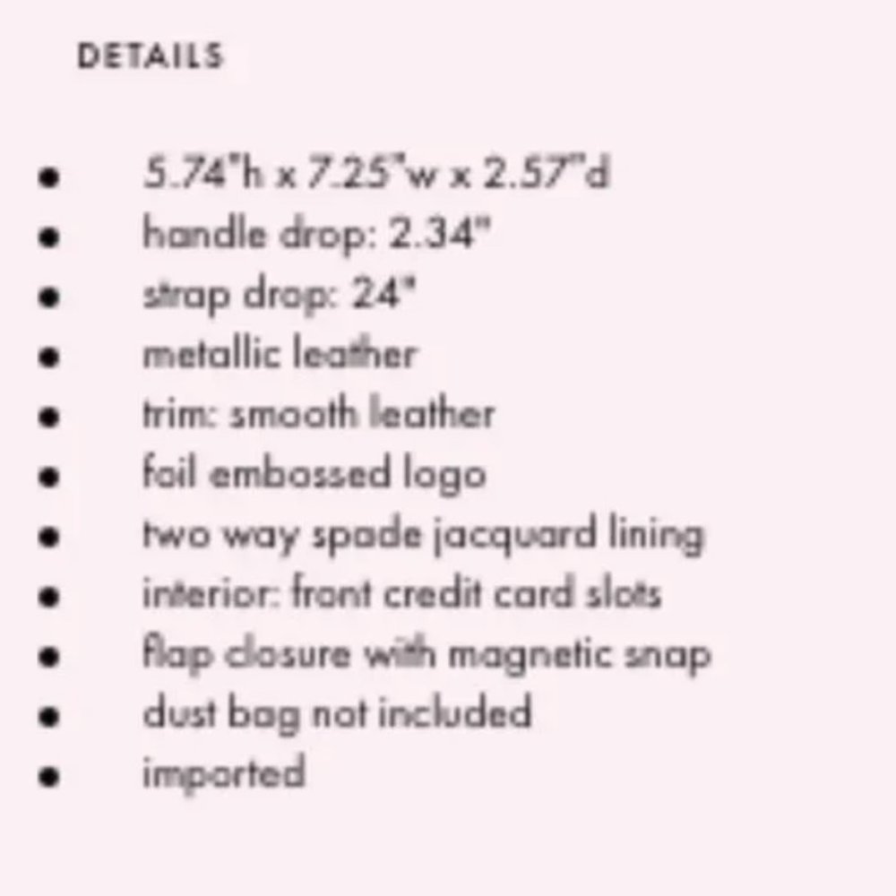 kate spade wrapping party gift box present crossbody purse bag nwt - Picture 8 of 8
